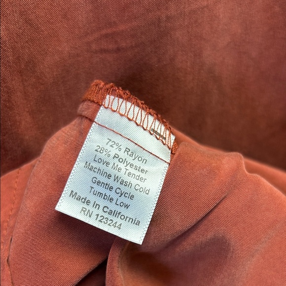 Curator Rust Dress - Picture 3 of 5